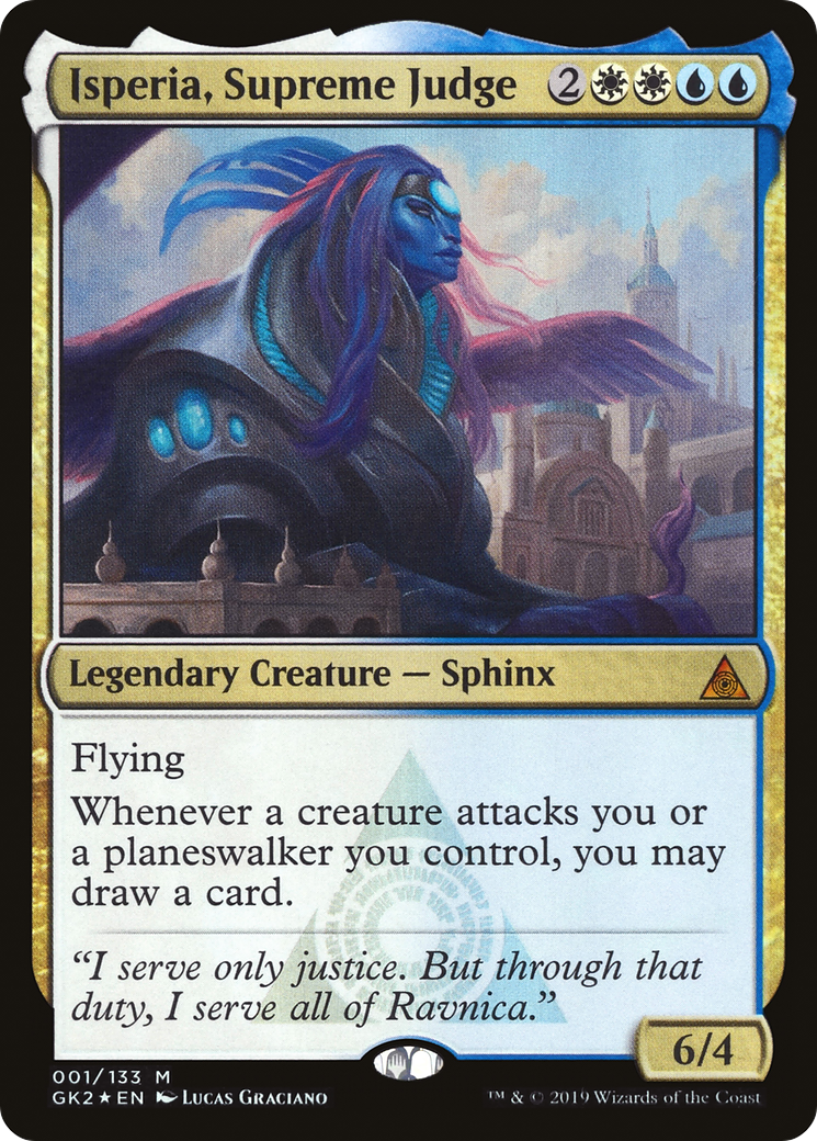 Isperia, Supreme Judge (001) Foil - RNA Guild Kit