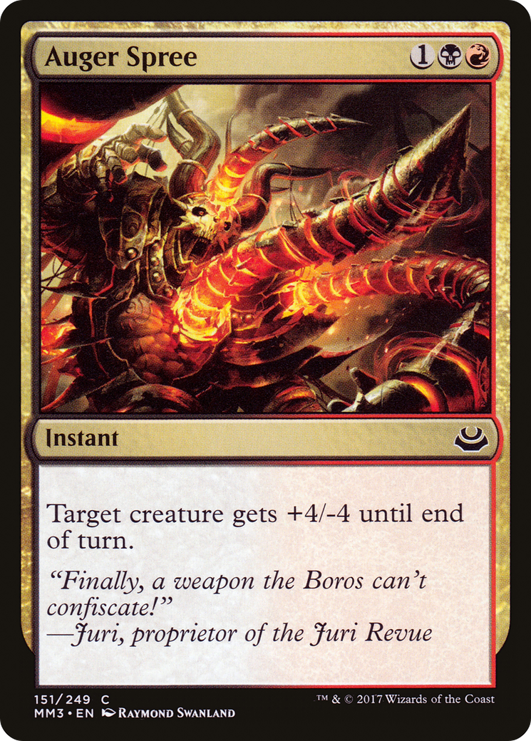 Auger Spree (151) - Modern Masters 2017