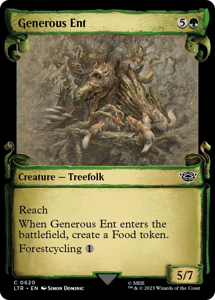 Generous Ent (Showcase) (620) - The Lord of the Rings: Tales of Middle-earth