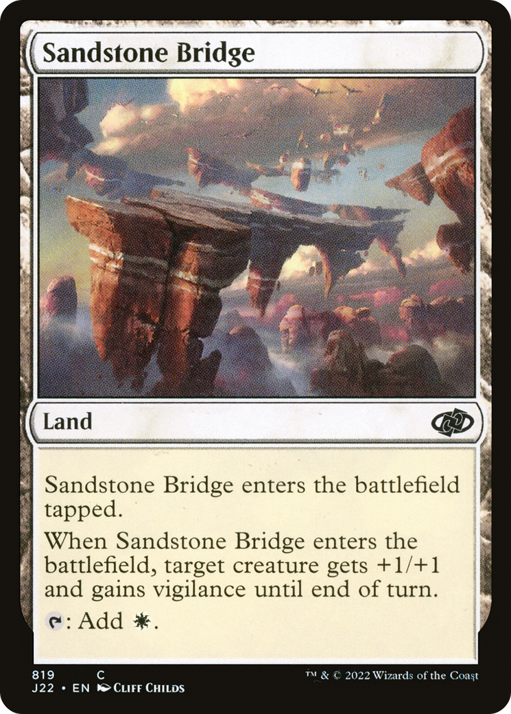 Sandstone Bridge (819) - Jumpstart 2022