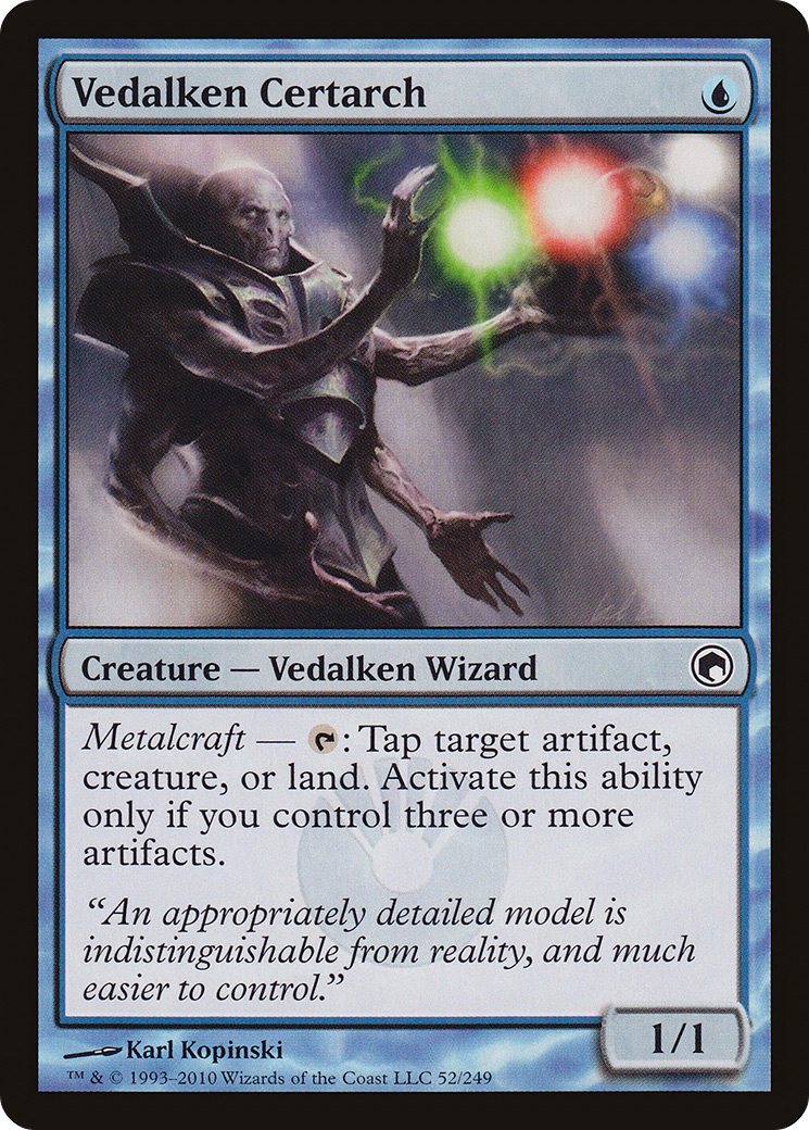 Vedalken Certarch (052) - Scars of Mirrodin