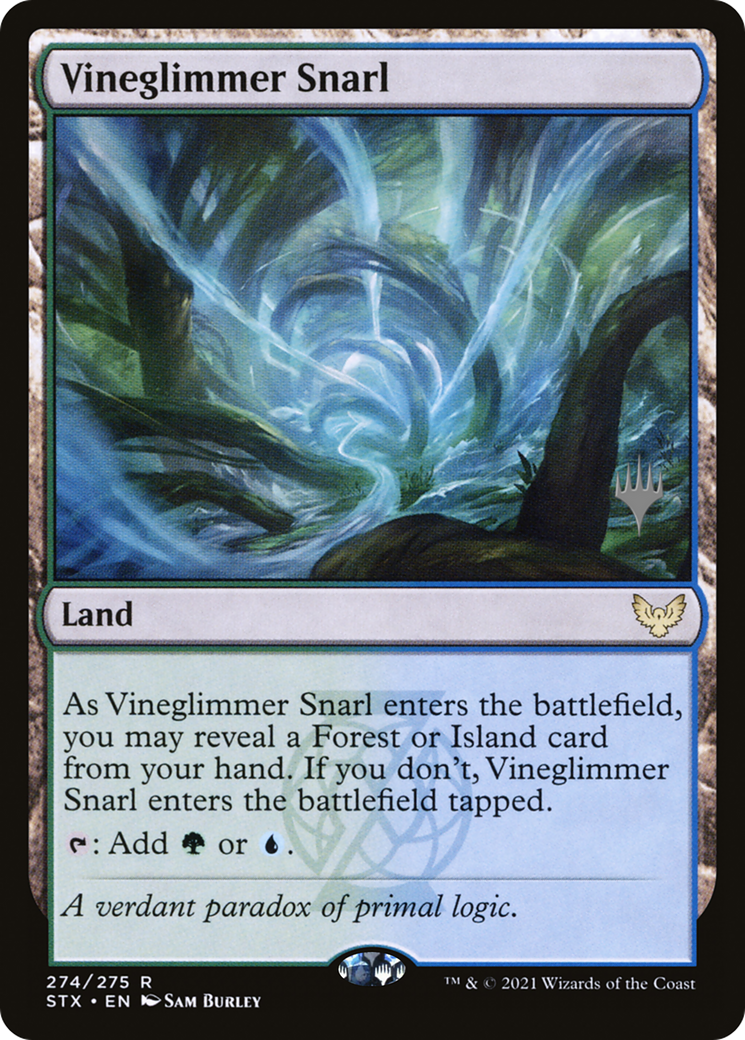 Vineglimmer Snarl (274) Foil - Strixhaven: School of Mages Promos