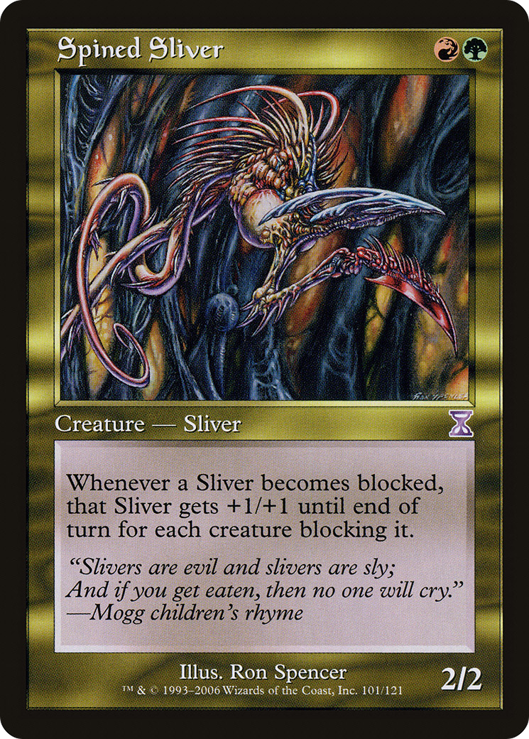 Spined Sliver (Retro) (101) - Time Spiral Timeshifted