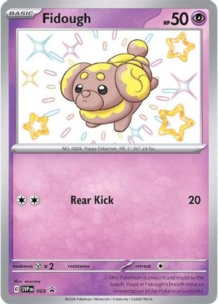 Fidough (69) Holofoil - Black Star Promos