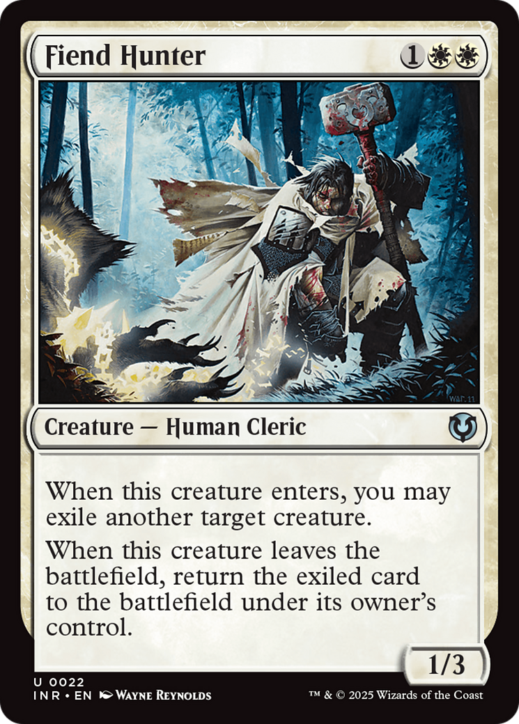 Fiend Hunter (022) Foil - Innistrad Remastered