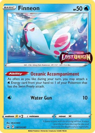 Finneon (Prerelease) (SWSH240) Holofoil - Black Star Promos