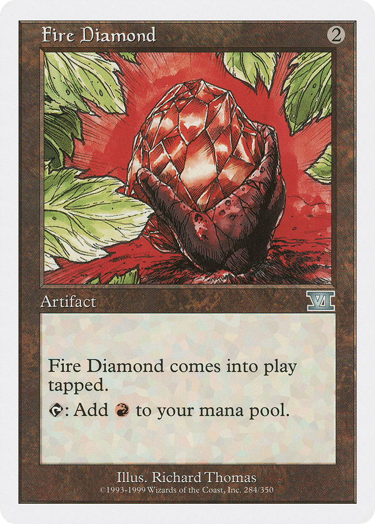 Fire Diamond (284) - Classic Sixth Edition