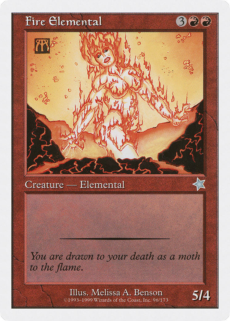 Fire Elemental (096) - Starter 1999