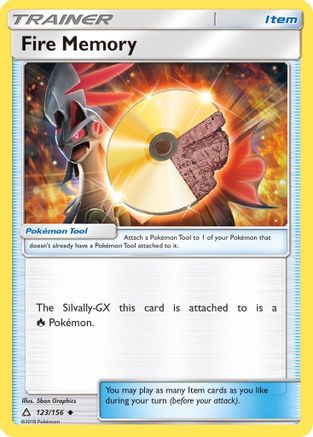 Fire Memory (123) Reverse Holofoil - Ultra Prism