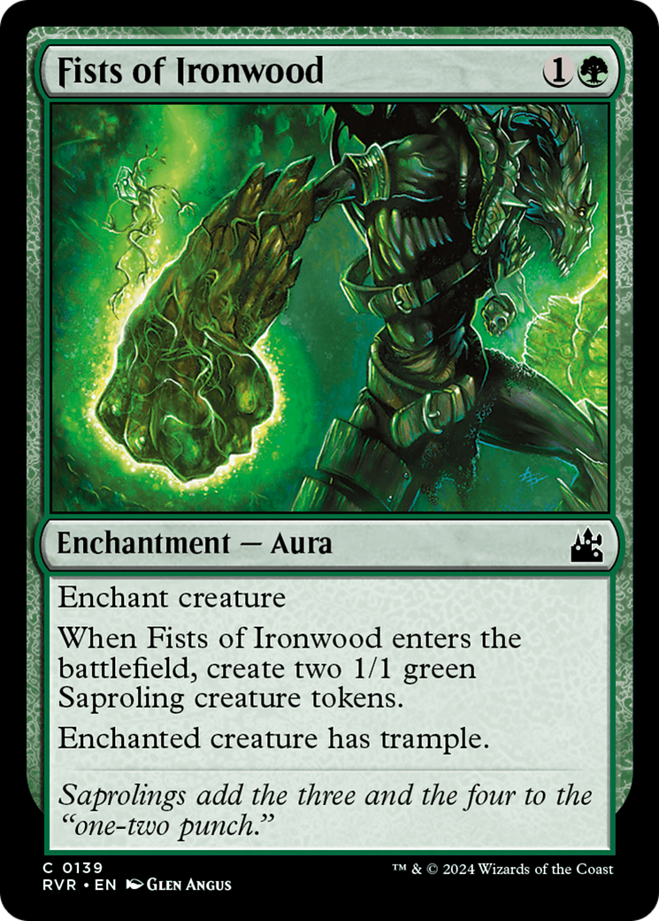 Fists of Ironwood (139) - Ravnica Remastered