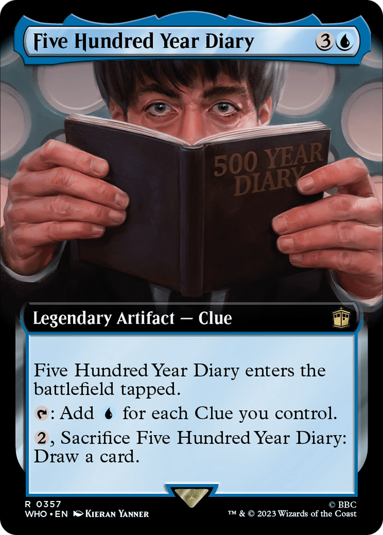 Five Hundred Year Diary (Extended Art) (357) - Doctor Who
