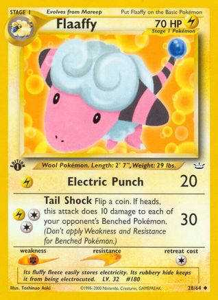 Flaaffy (28) (1st Edition) - Neo Revelation