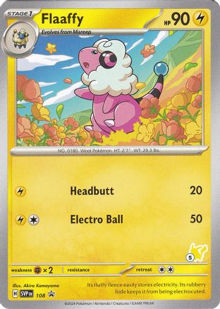 Flaaffy (#5 Pikachu) (108) - Battle Academy 2024