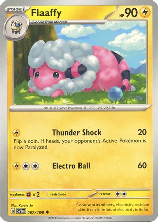 Flaaffy (67) Reverse Holofoil - Scarlet & Violet