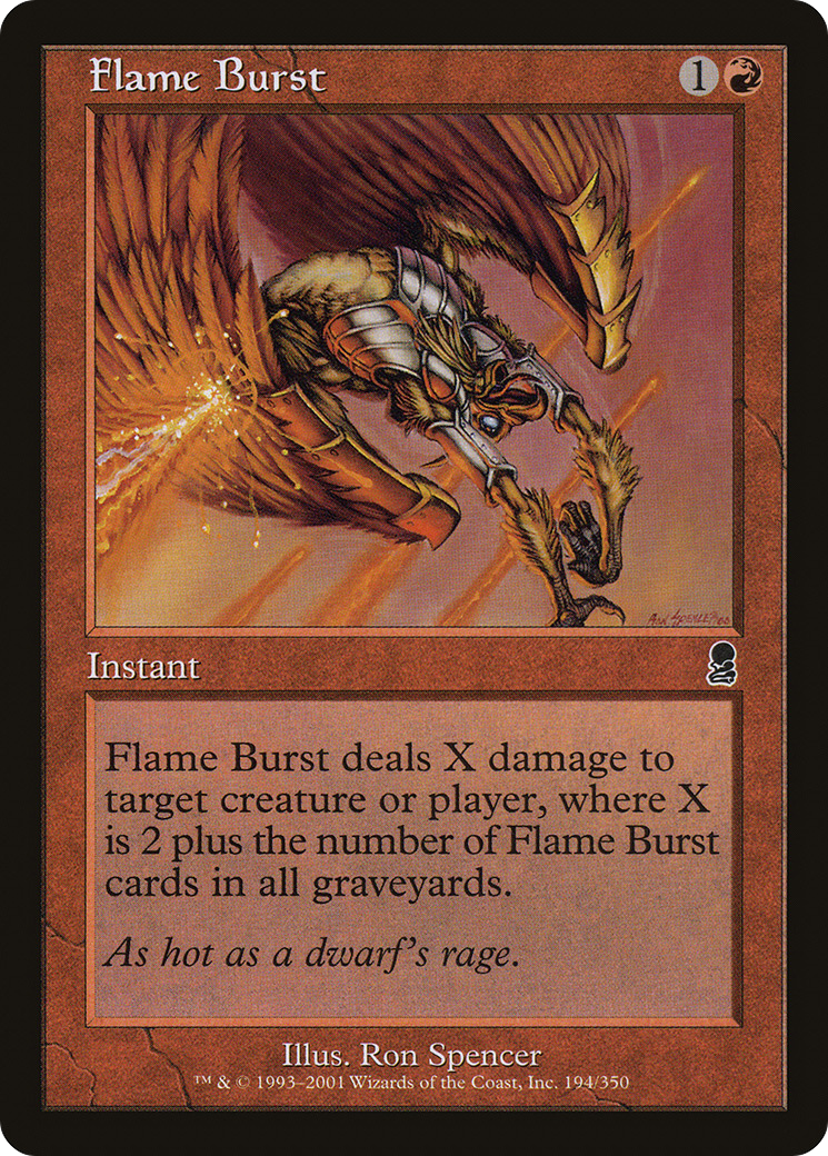 Flame Burst (194) Foil - Odyssey
