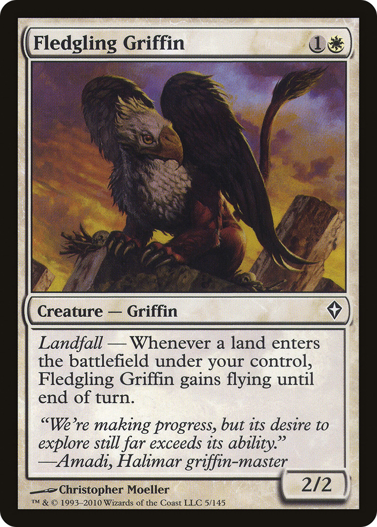Fledgling Griffin (005) - Worldwake