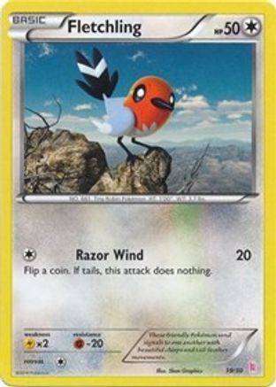 Fletchling (19) - Trainer Kit: Sylveon & Noivern