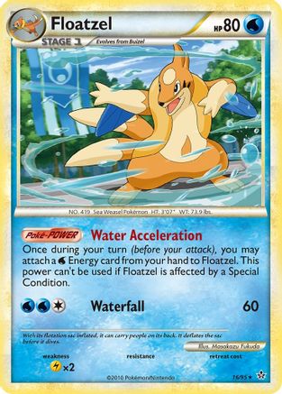 Floatzel (16) - Unleashed