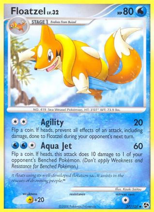 Floatzel (37) - Great Encounters