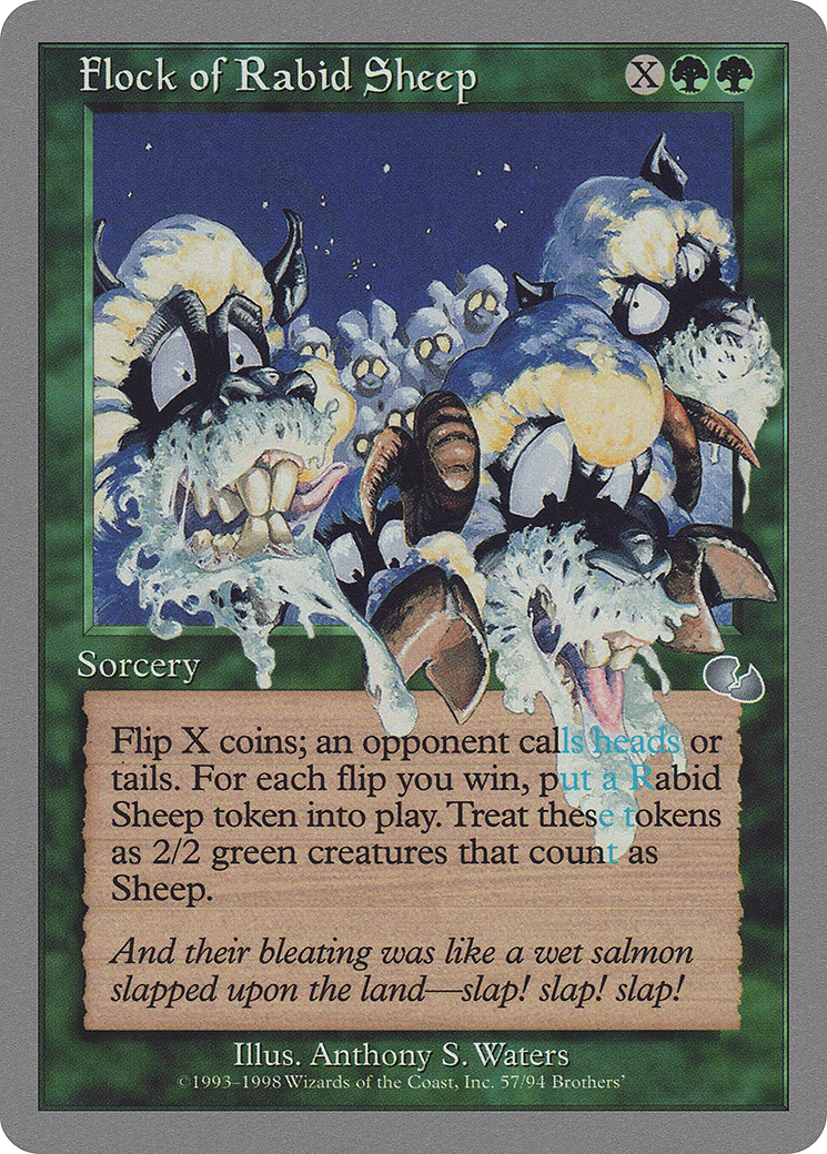 Flock of Rabid Sheep (057) - Unglued