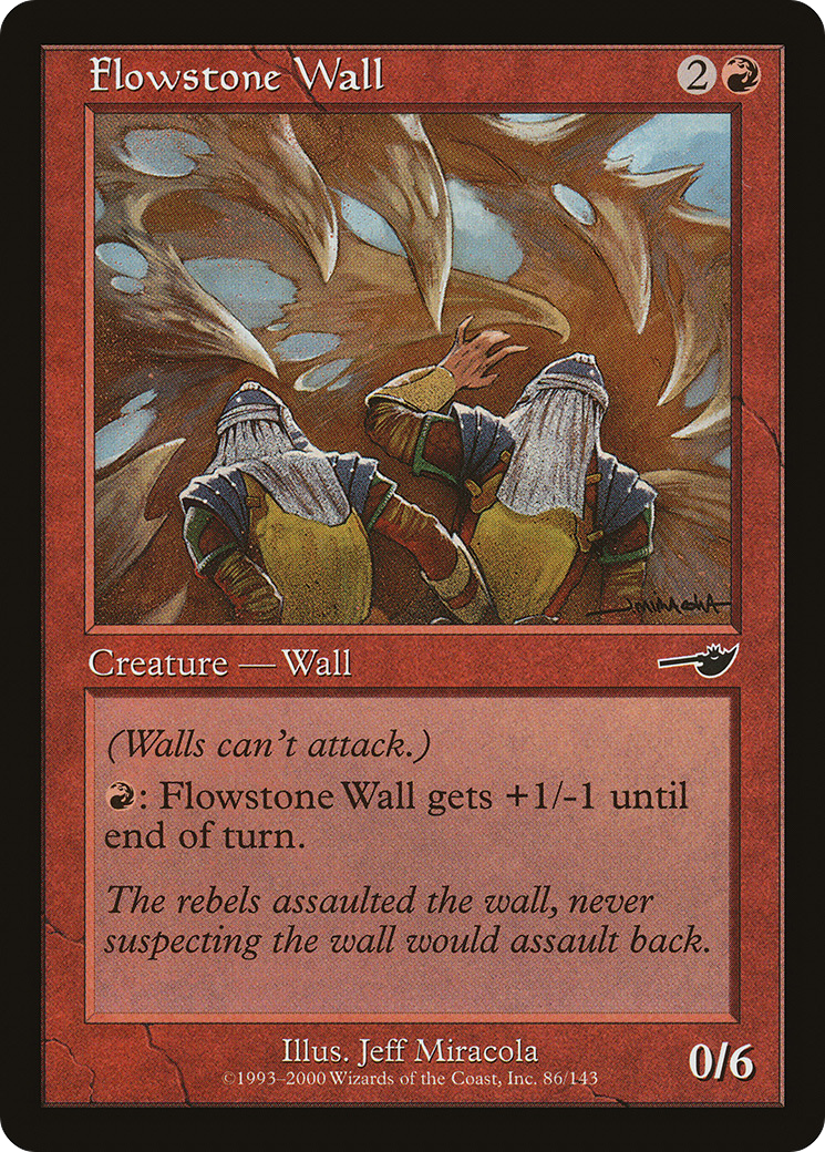 Flowstone Wall (080) - Nemesis