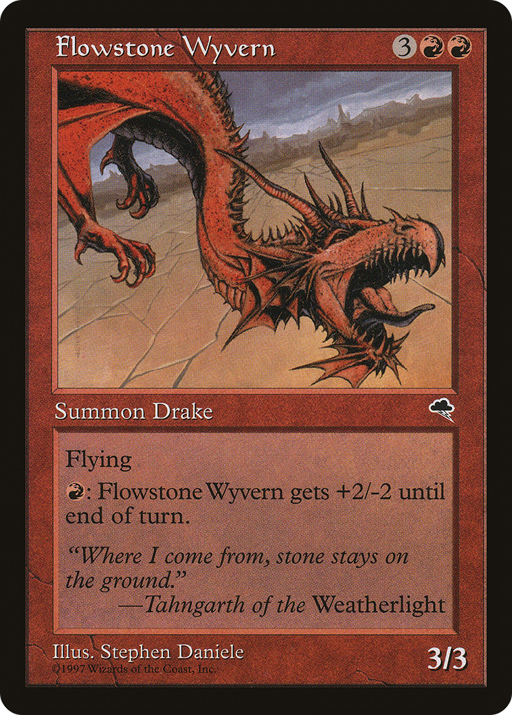 Flowstone Wyvern - Tempest
