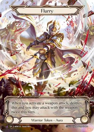 Flurry (Marvel) (MPW135) Cold Foil - Mastery Pack Warrior