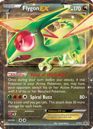 Flygon EX (XY61) Holofoil - Black Star Promos