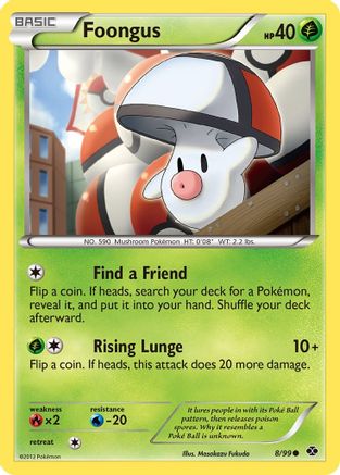 Foongus (8) Reverse Holofoil - Next Destinies