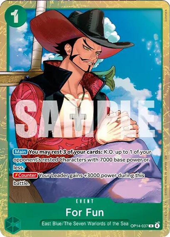 For Fun (Premium Card Collection -Best Selection Vol. 6-) (OP14-037) Foil