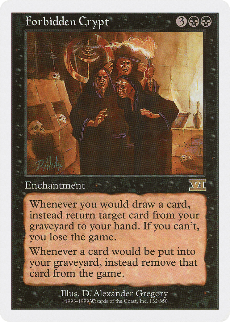 Forbidden Crypt (132) - Classic Sixth Edition