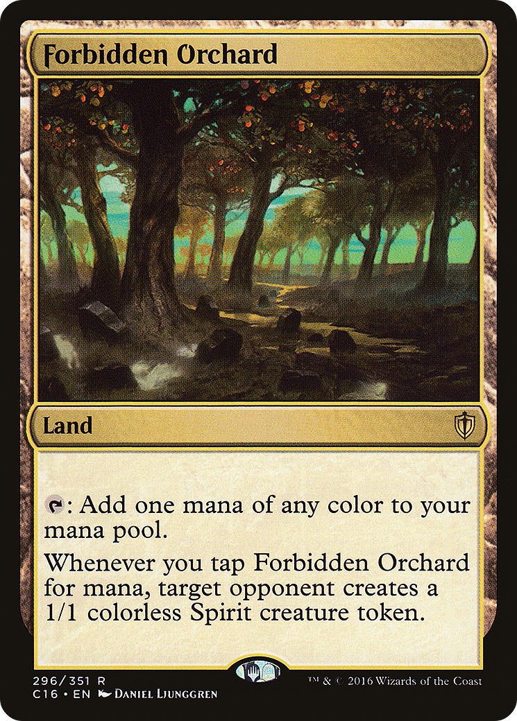 Forbidden Orchard (296) - Commander 2016