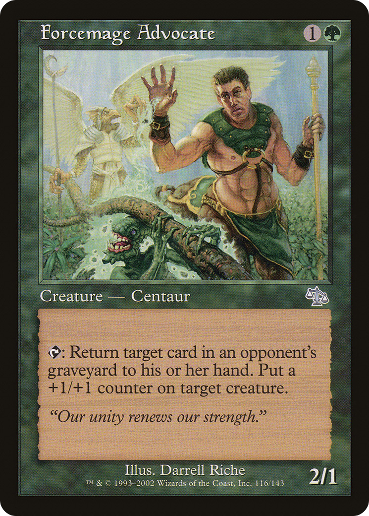 Forcemage Advocate (116) - Judgment
