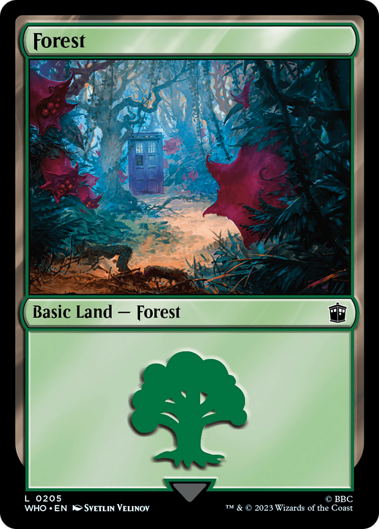 Forest (205) Foil - Doctor Who