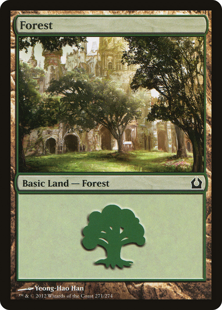 Forest (271) Foil - Return to Ravnica