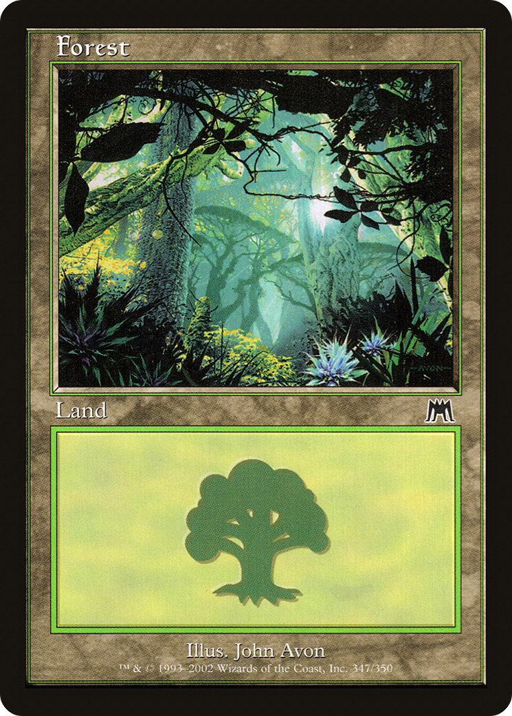 Forest (347) Foil - Onslaught