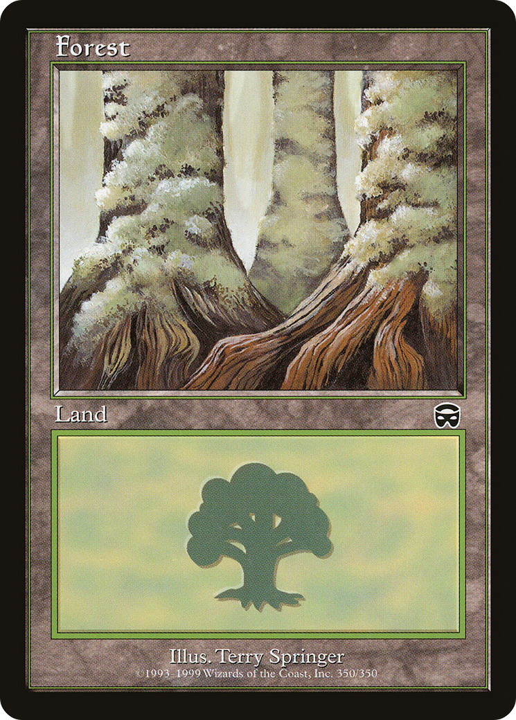 Forest (350) Foil - Mercadian Masques