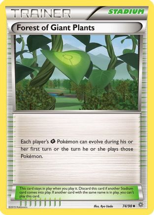 Forest of Giant Plants (74) Reverse Holofoil - Ancient Origins