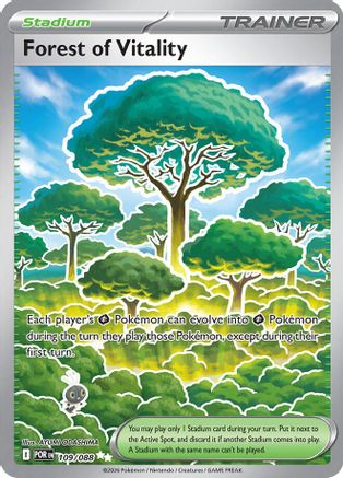 Forest of Vitality (Full Art) (109) Holofoil - Perfect Order