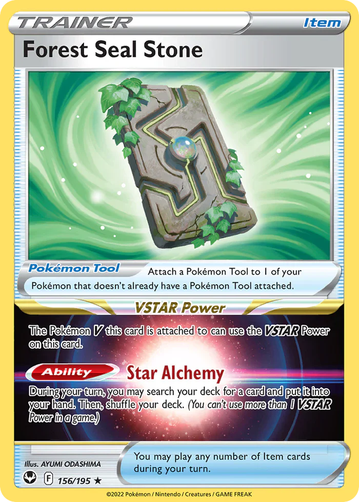 Forest Seal Stone (Deck Exclusives) (156) - Silver Tempest