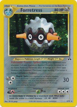 Forretress (2) (Unlimited) Holofoil - Neo Discovery