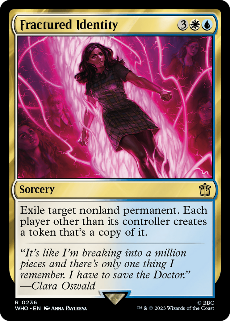 Fractured Identity (236) Foil - Doctor Who