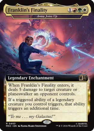 Franklin's Finality – Annie Joins Up (Extended Art) (403) - Commander: Marvel Super Heroes