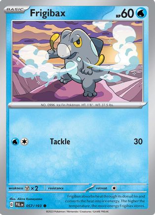 Frigibax (57) Reverse Holofoil - Paldea Evolved