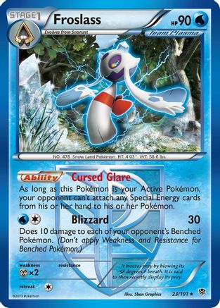 Froslass (Team Plasma) (23) - Plasma Blast