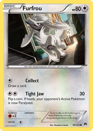 Furfrou (95) Reverse Holofoil - BREAKpoint