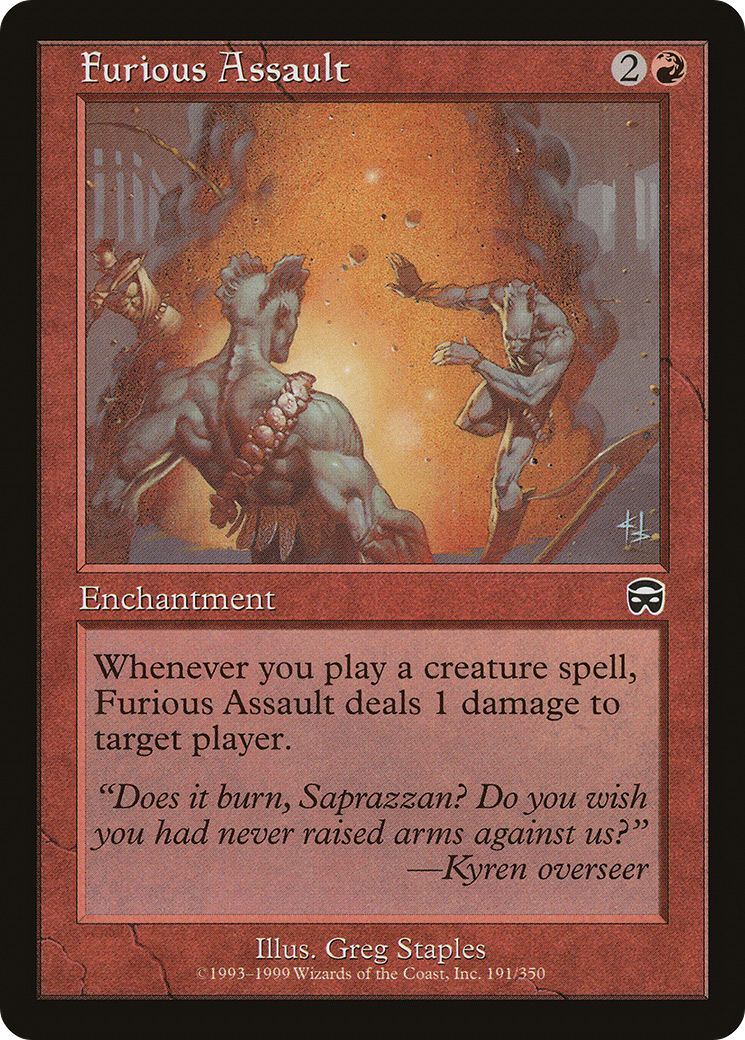 Furious Assault (191) - Mercadian Masques
