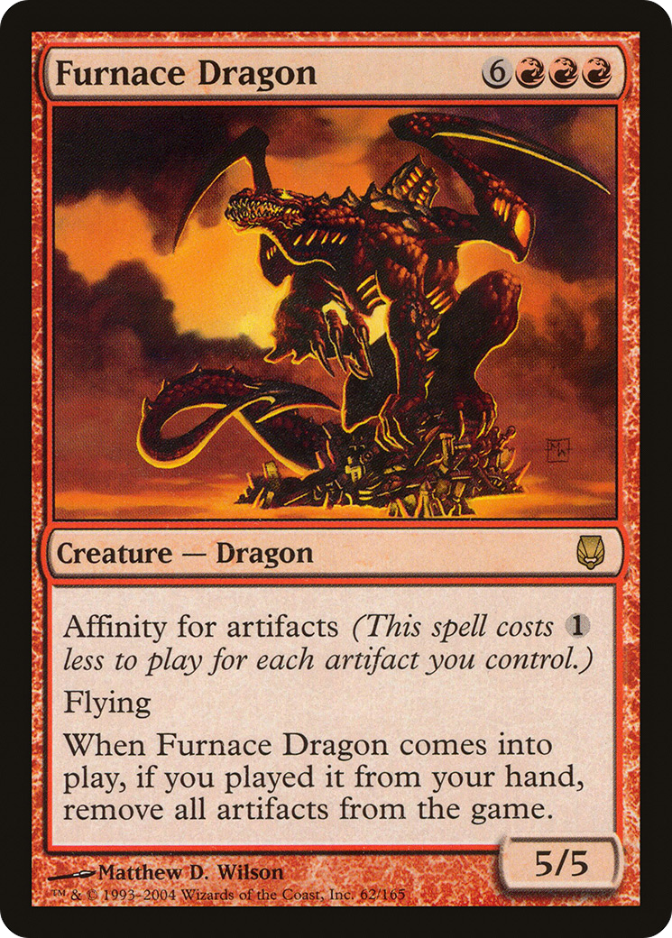 Furnace Dragon (062) - Darksteel