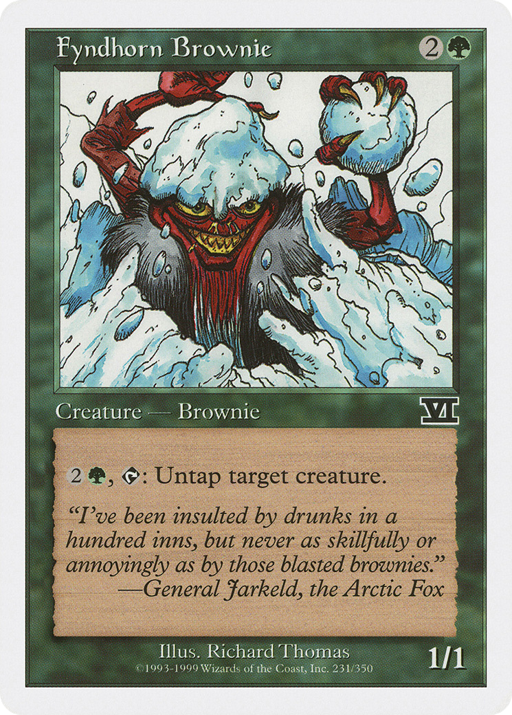 Fyndhorn Brownie (231) - Classic Sixth Edition