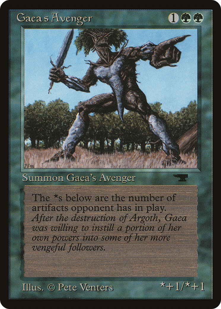Gaea's Avenger - Antiquities